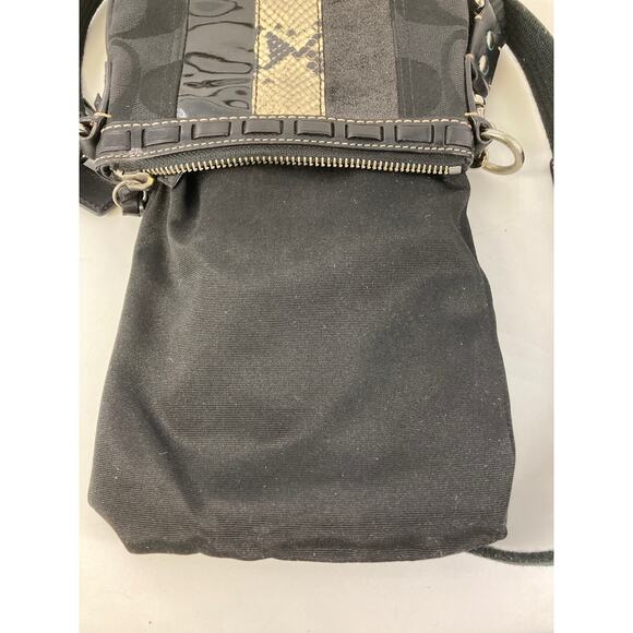 COACH 10266 SIGNATURE CANVAS MULTI PRINT SMALL CROSSBODY BAG - Picture 13 of 16